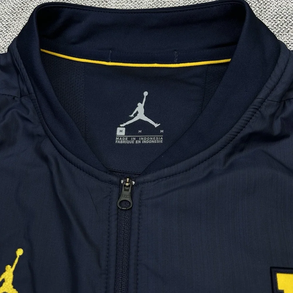 Nike Jordan University Of Michigan Sideline Performance Jacket Men's M Coaches
